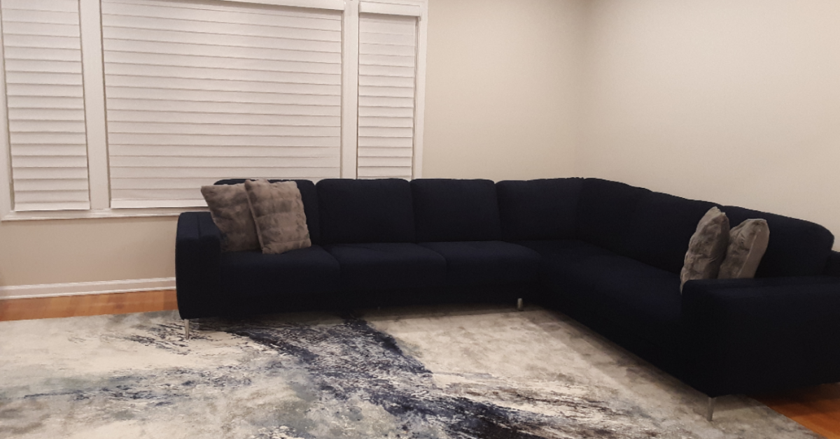 Before & After: An E-Design Modern Living Room Makeover