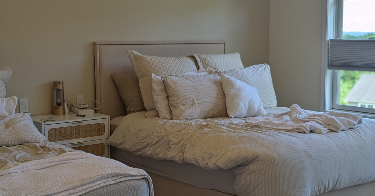 Before & After: Cozy Neutral Colonial