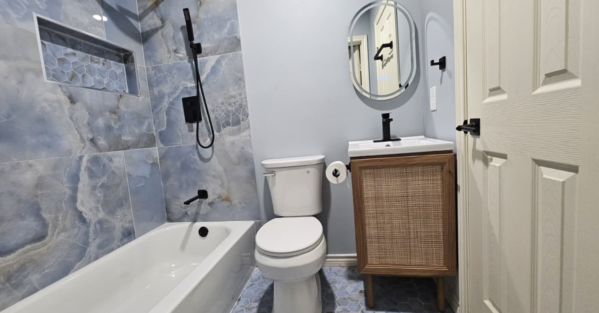 Before & After: Guest Room En-Suite Addition